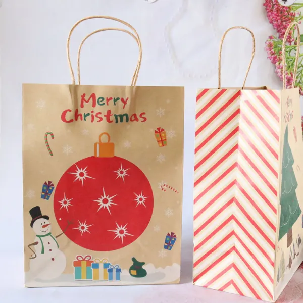 Merry Chrismtas pretty paper bags