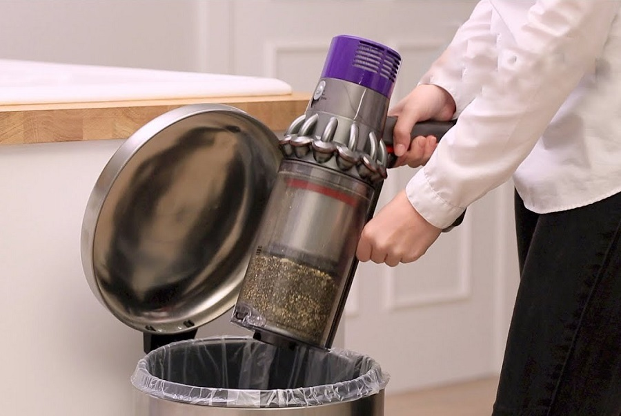 how to clean a vacuum canister