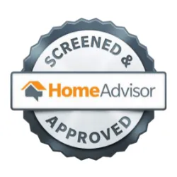 Home advisor seal, screened & approved
